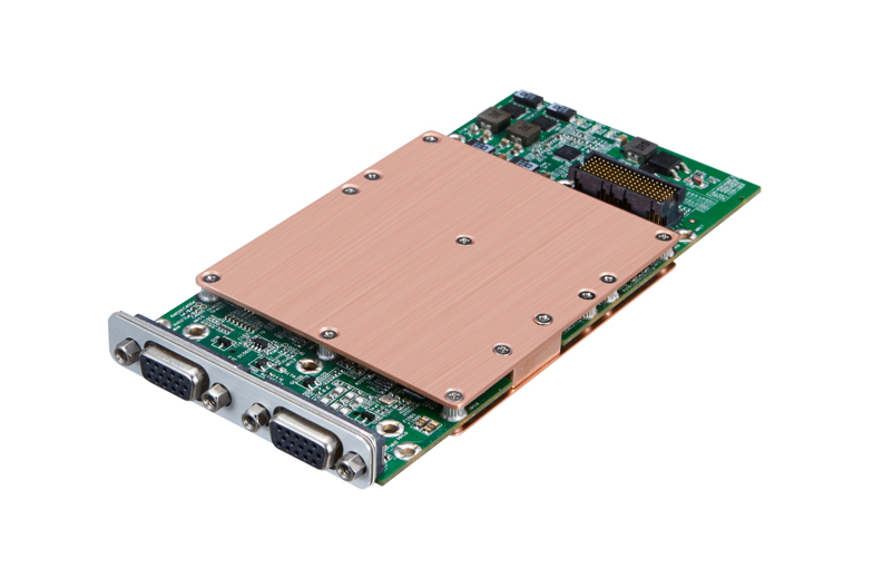 High-Temp X86 Embedded GPU Display Card with 2GB GDDR5 Memory, PCIe 3.0 x8 & Multi VGA/DVI Video Interfaces