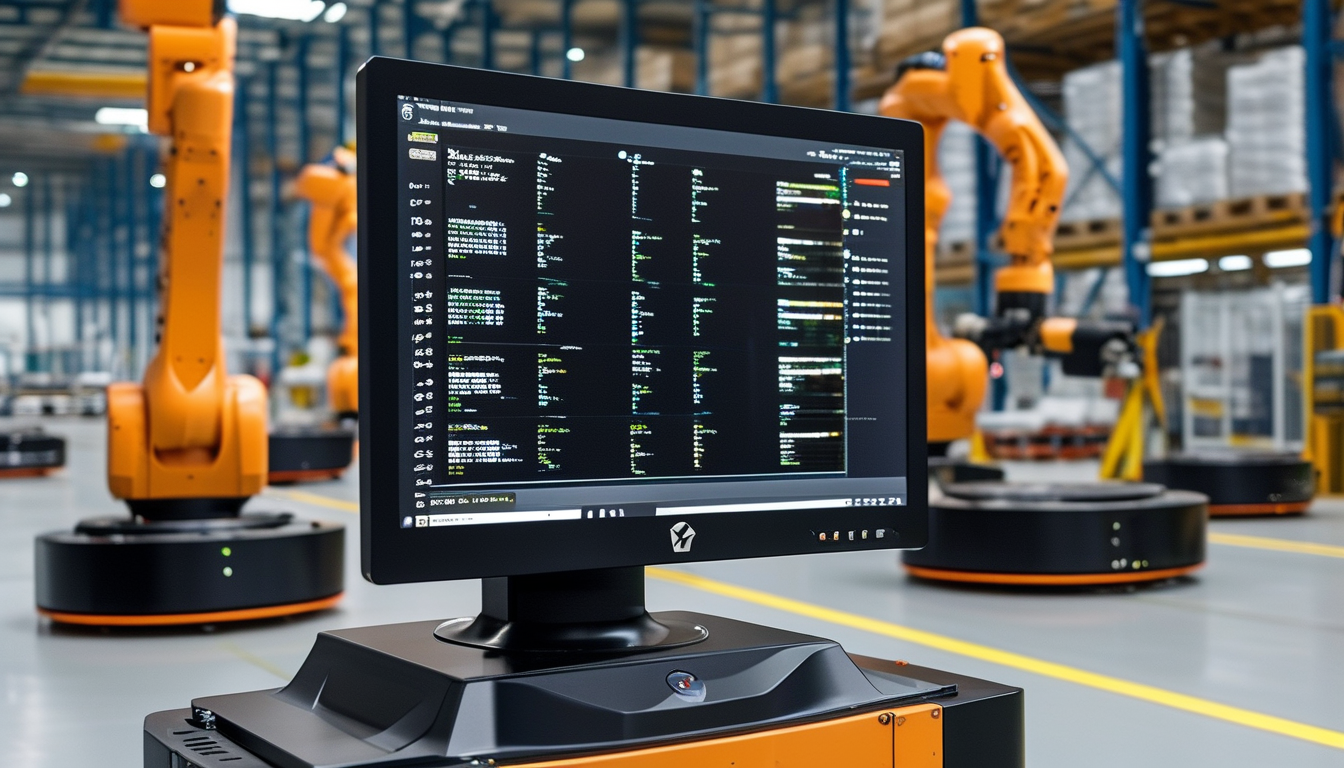 Industrial Pc Screen For Industrial Automation And AGV Robot Control