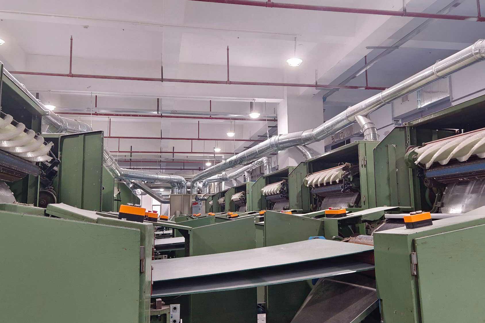 cotton fabric roll machine