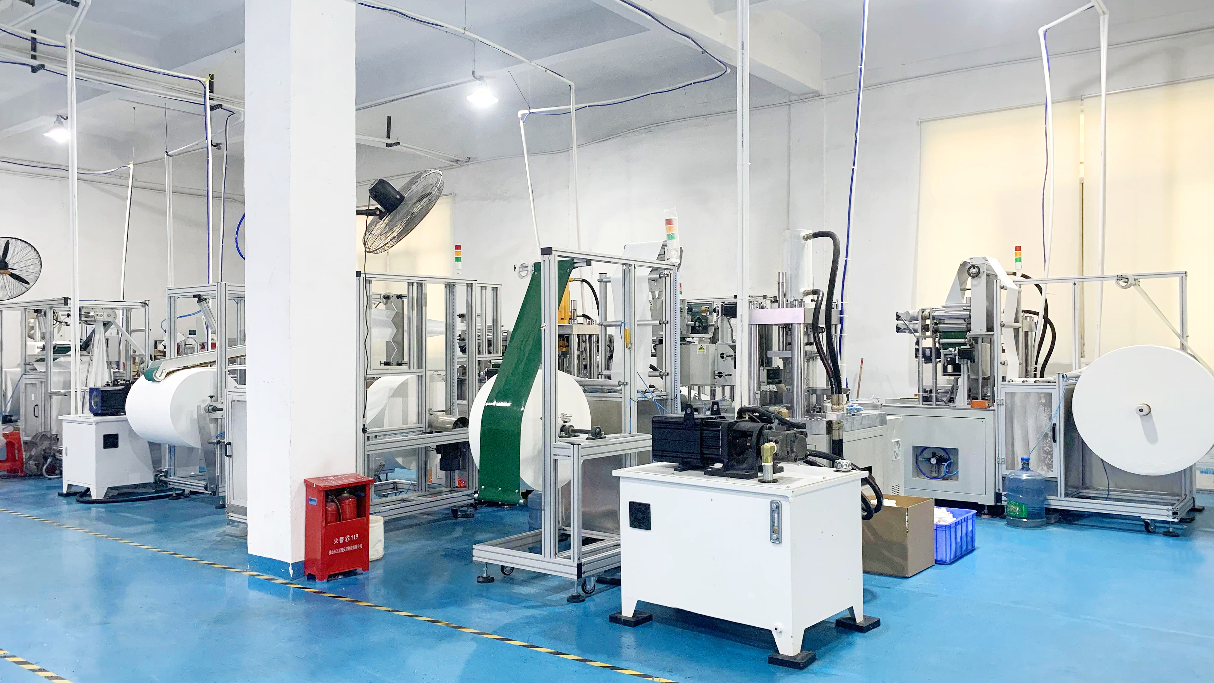 machine of compressed towel