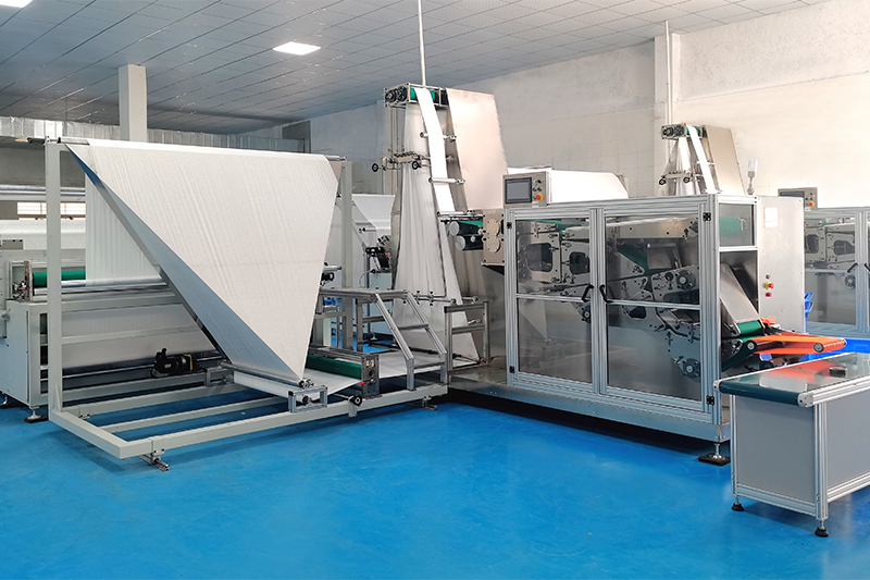 machine of disposable bed sheet