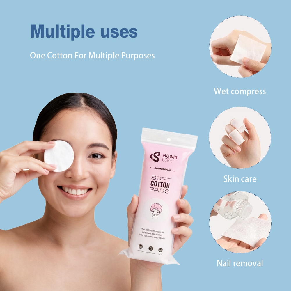 OEM Organic Cotton Pads Double-Sided ...
