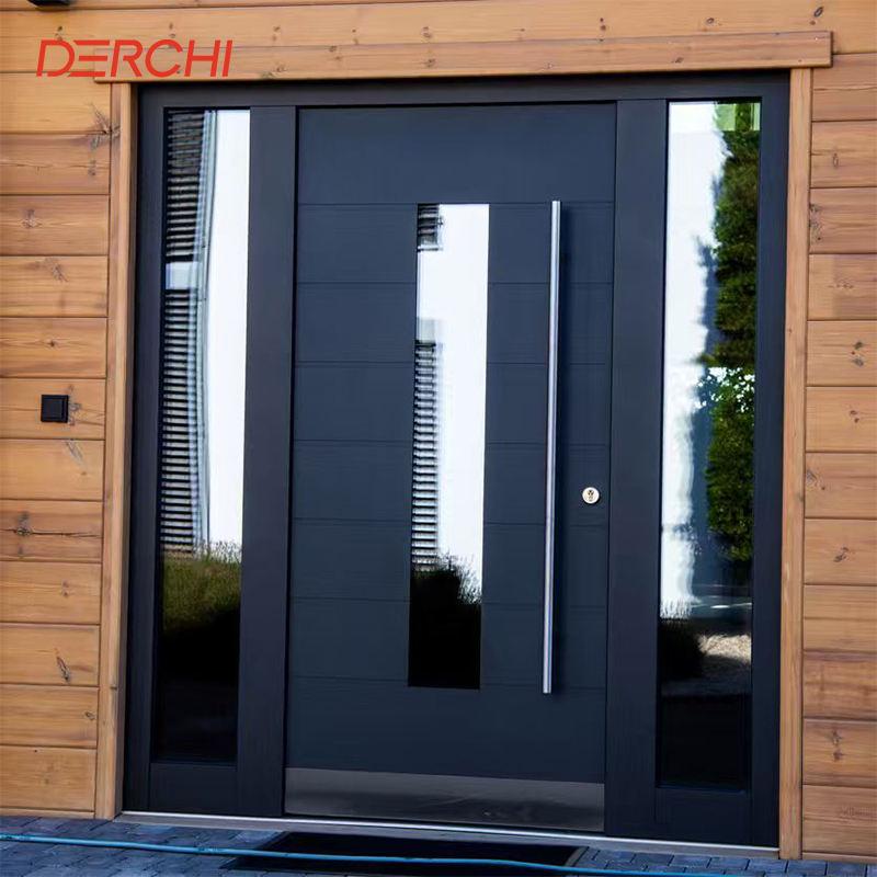 Modern Impact Resistant Aluminum Entrance Doors for House (6).jpg
