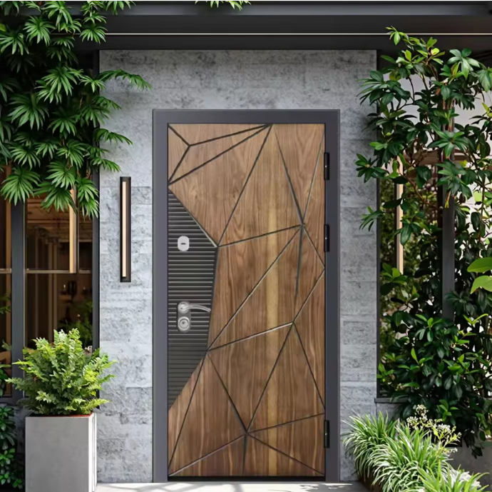 Modern Turkish Style Stainless Steel Security Door | DERCHI