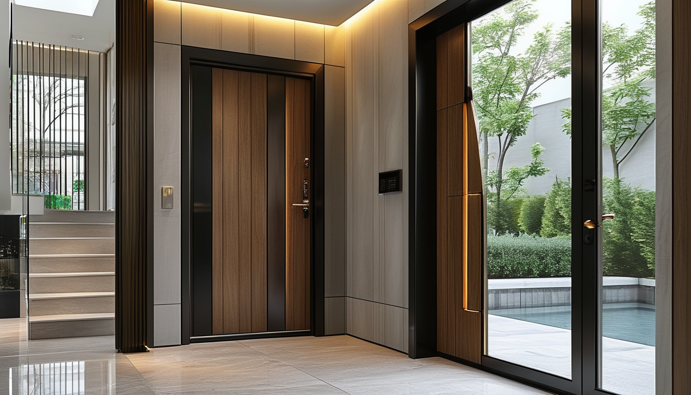 Modern Luxury Entry Door For Family Houses