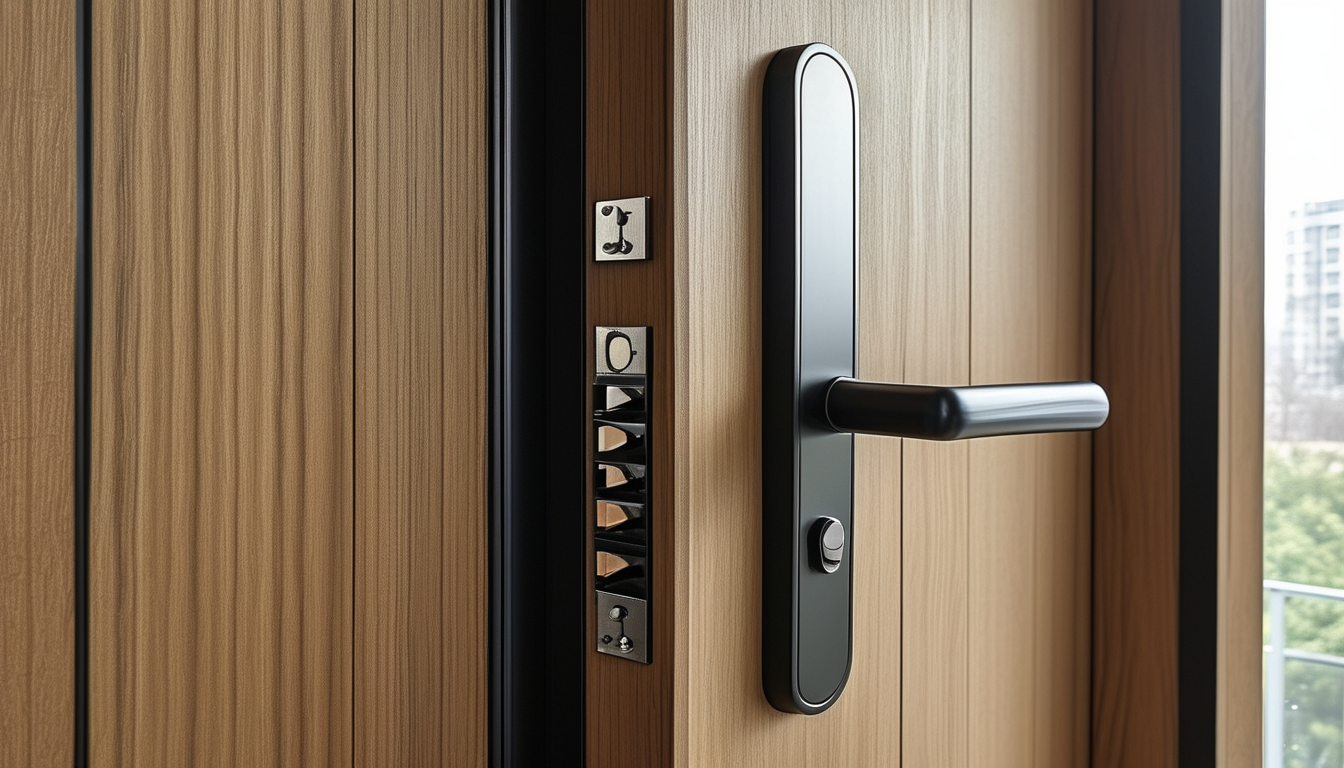 Multi Point Locking Door For Residential Buildings