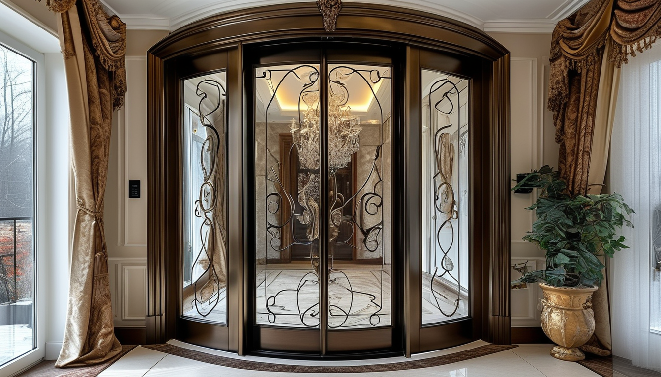 Pivot Door For Townhouses