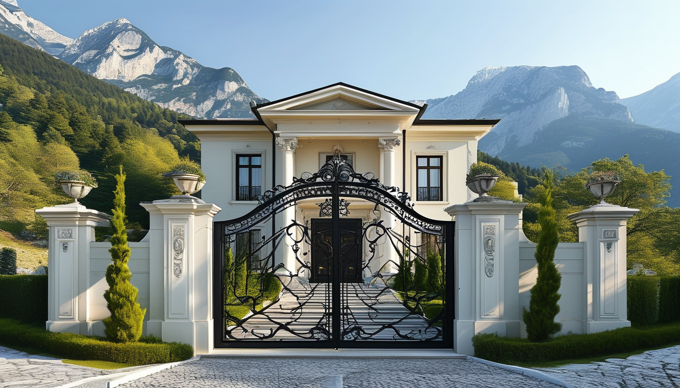 Luxury Front Door For Mountain Houses