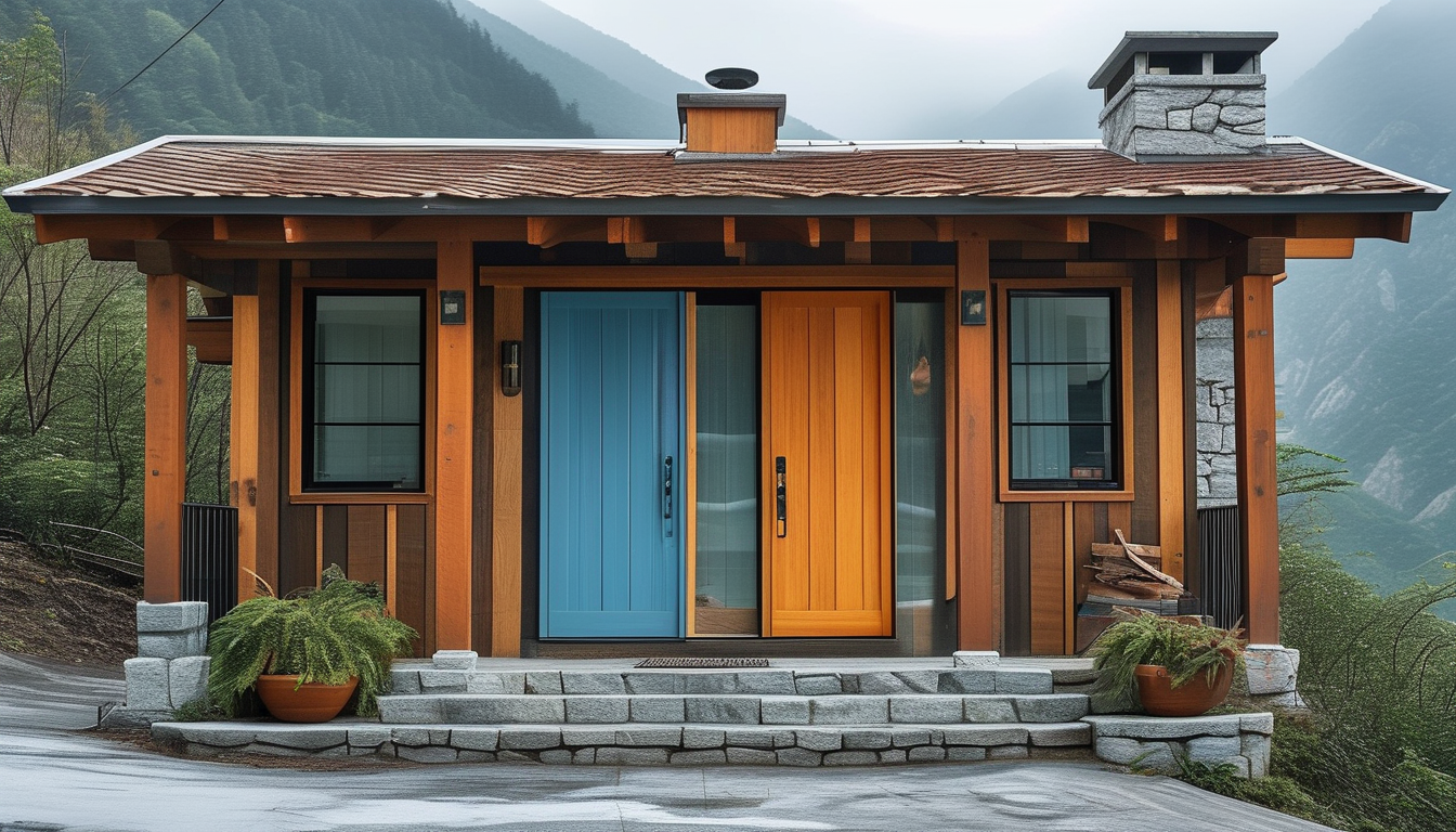 Hurricane Resistant Front Door For Mountain Houses