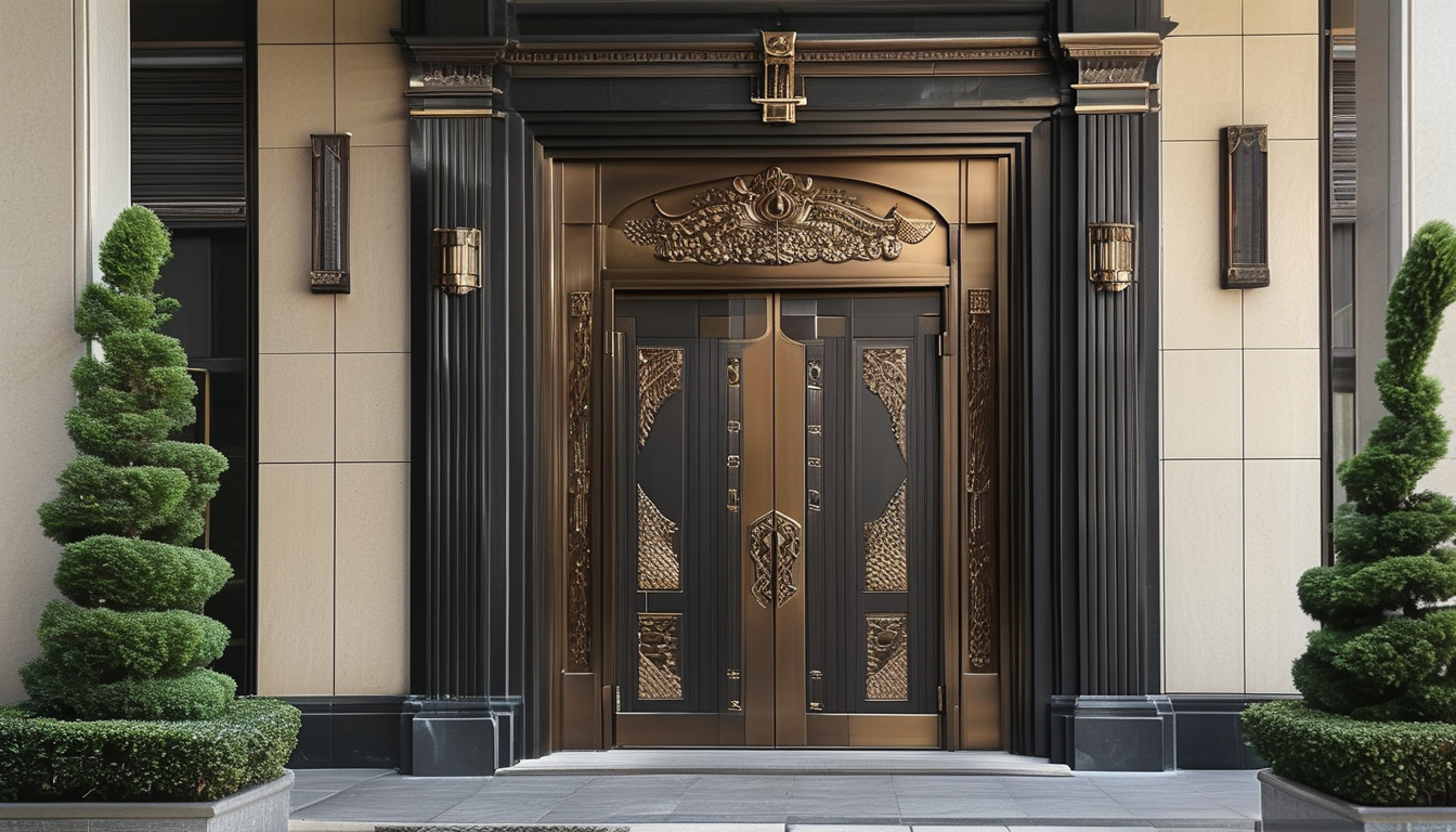 Luxury Front Door For Real Estate Projects