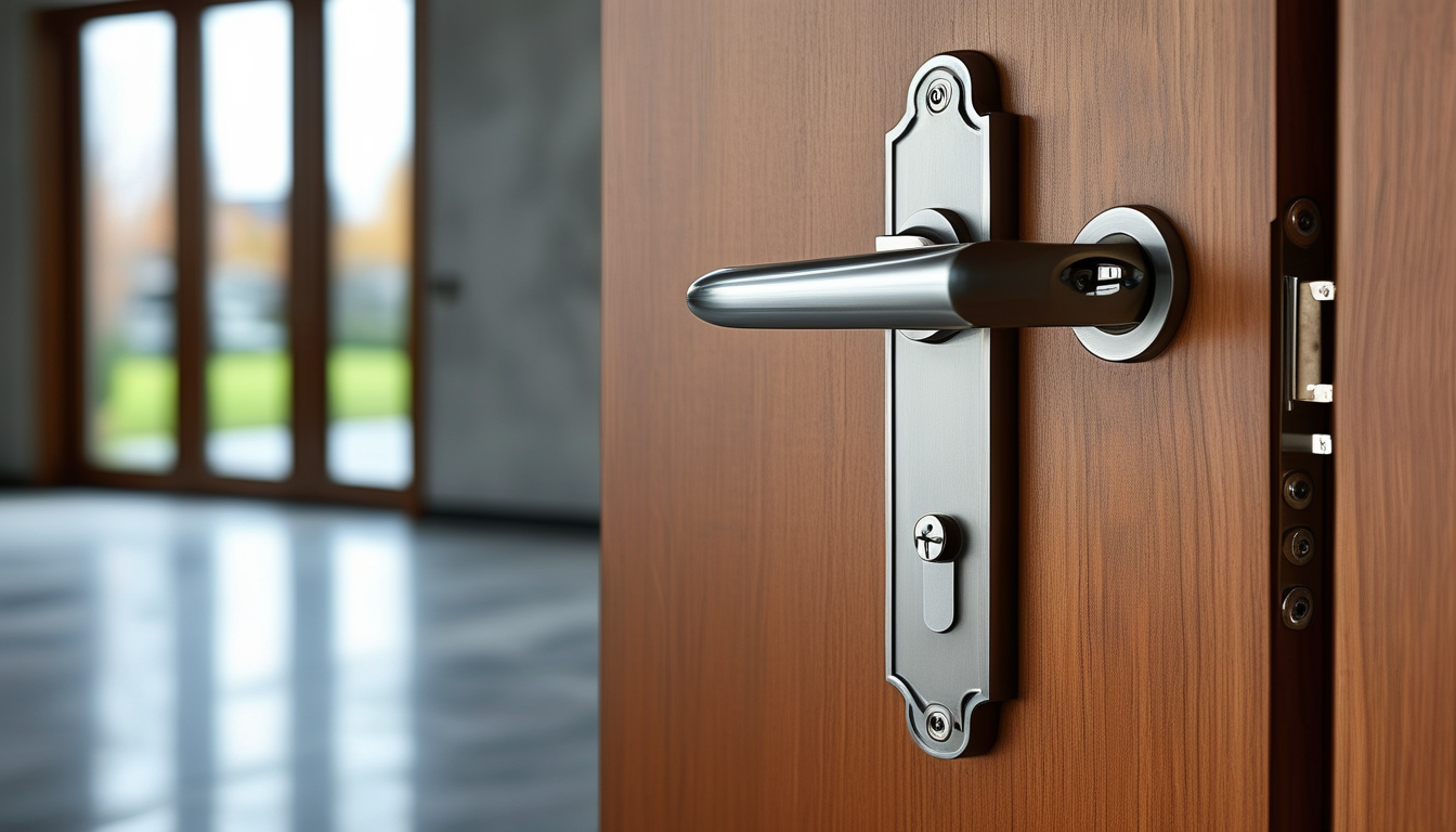 Multi Point Locking Door For Real Estate Projects