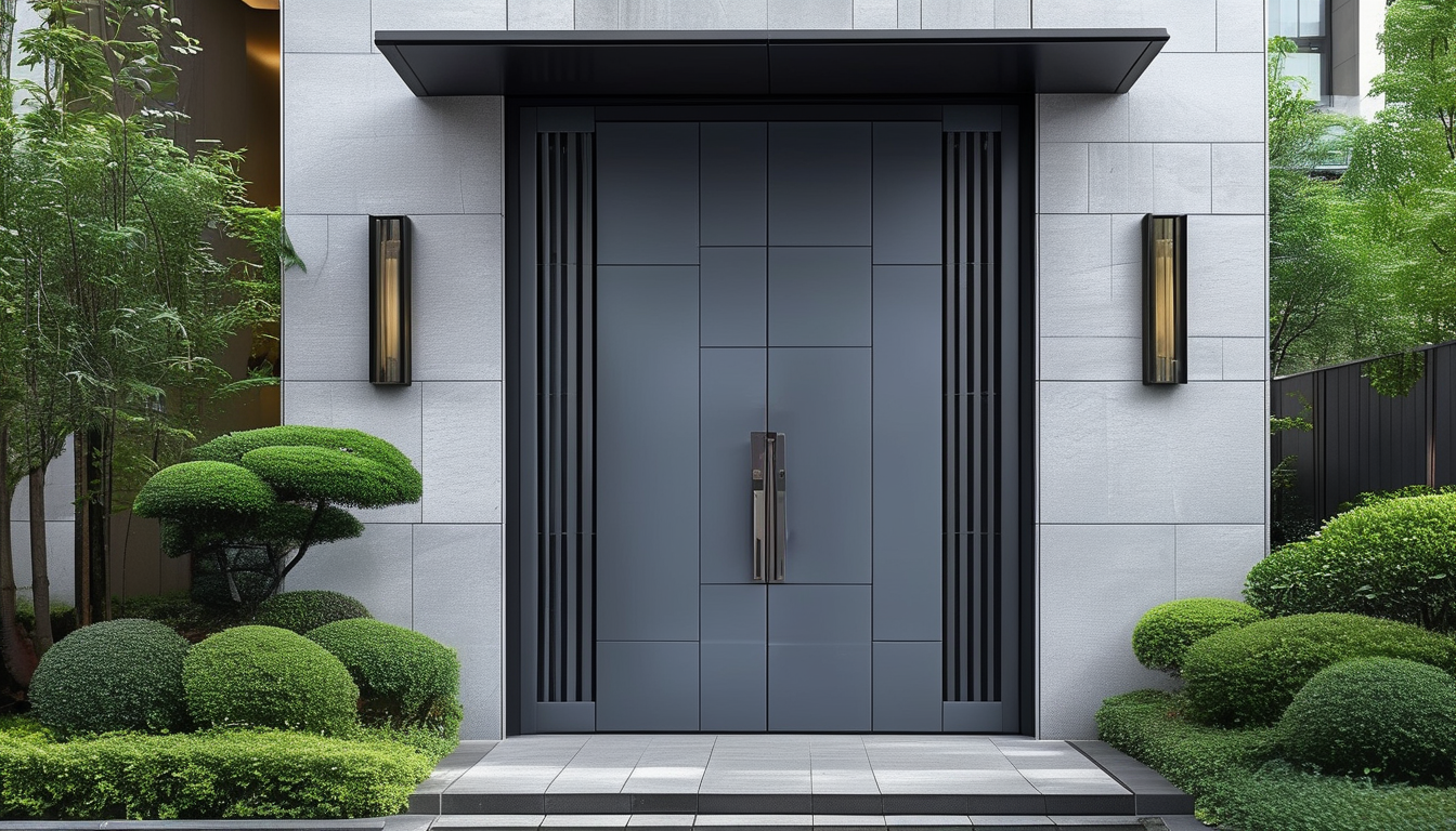 Weather Resistant Entry Door For Real Estate Projects