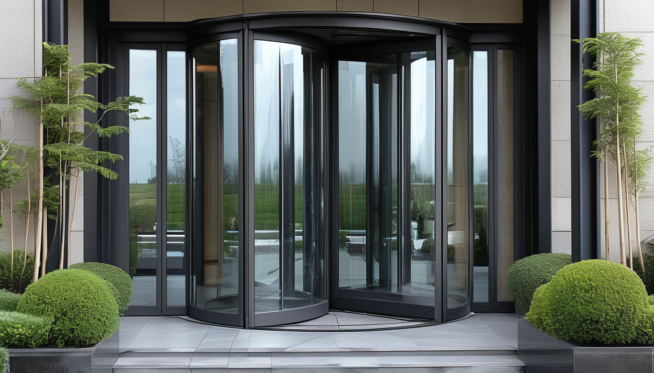 Pivot Entry Door For Residential Development Projects