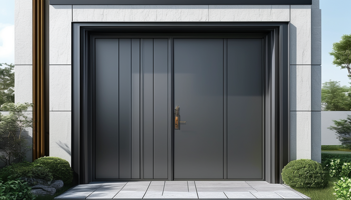 Waterproof Aluminum Door For Residential Development Projects