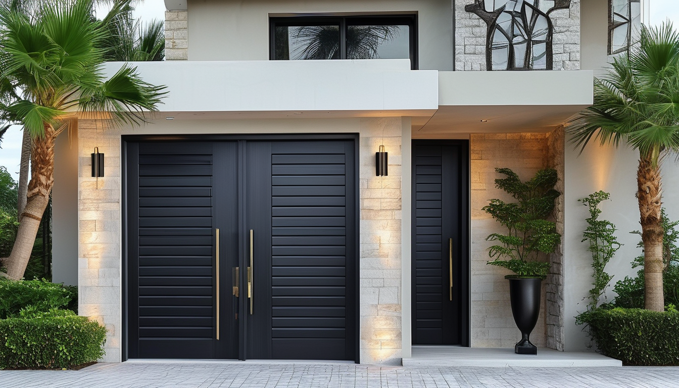 Hurricane Resistant Front Door For Luxury Real Estate Projects
