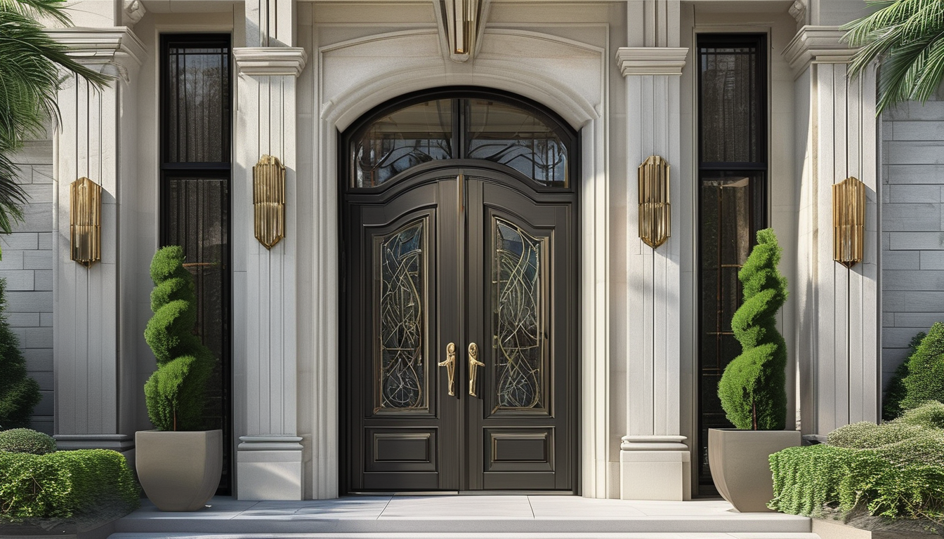 Wind Resistant Entry Door For Luxury Real Estate Projects