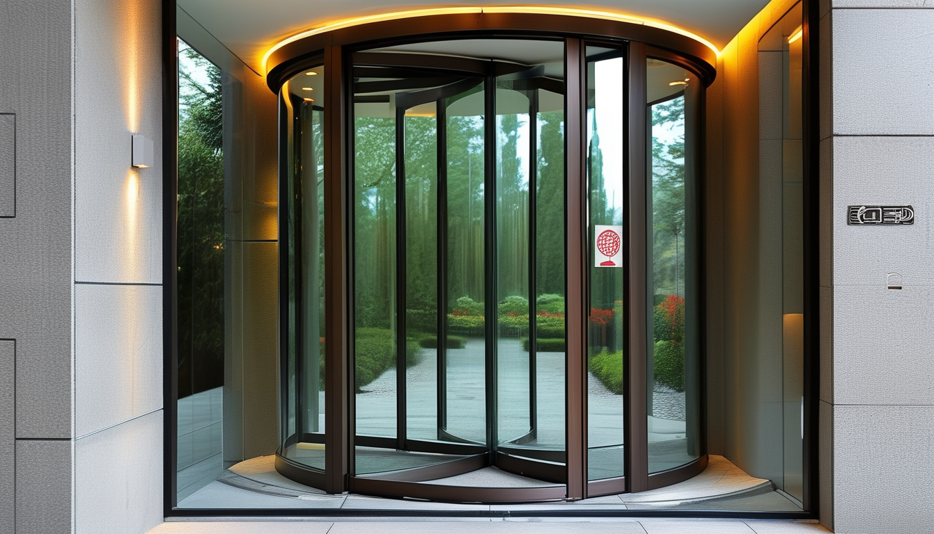 Pivot Entrance Door For Gated Communities