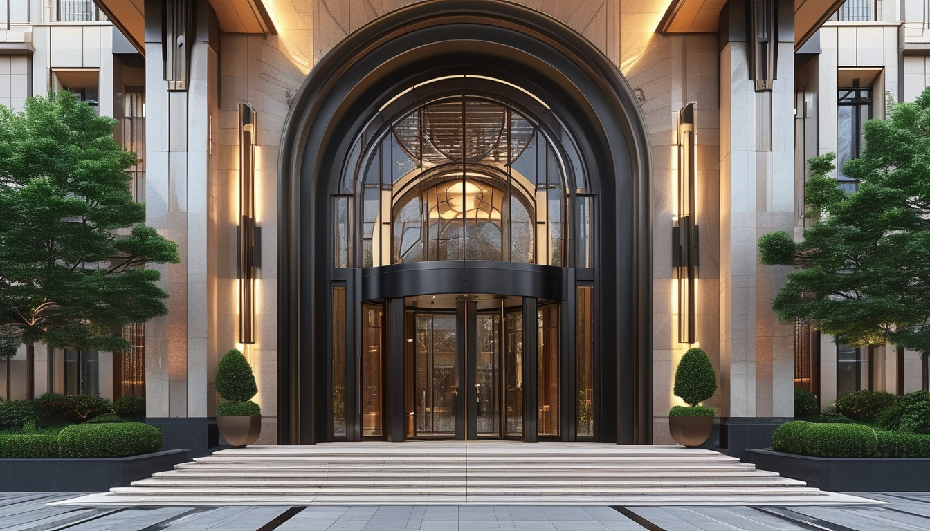 Large Entrance Door For Architectural Design Projects