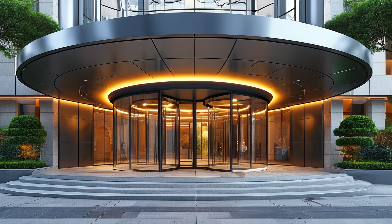 Pivot Entrance Door For Architectural Design Projects