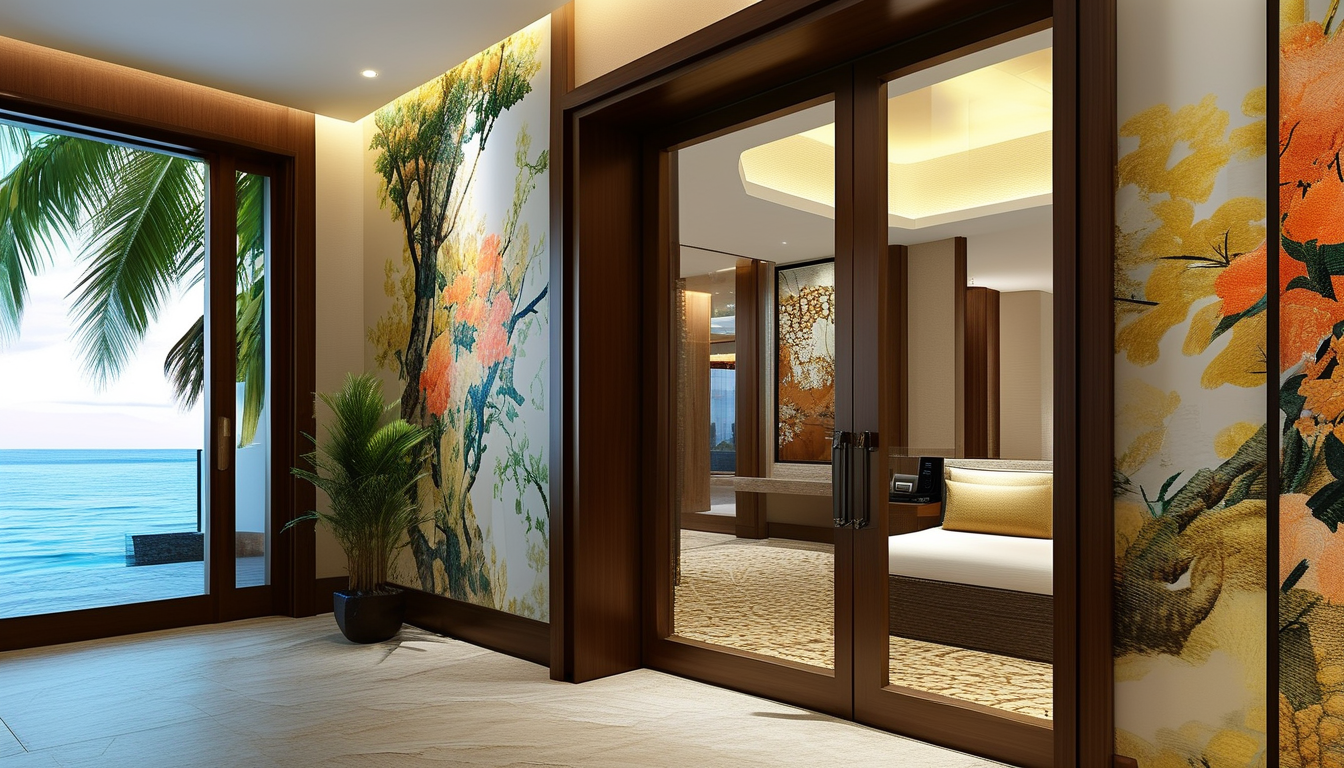 Double Entry Door For Hotels & Resorts