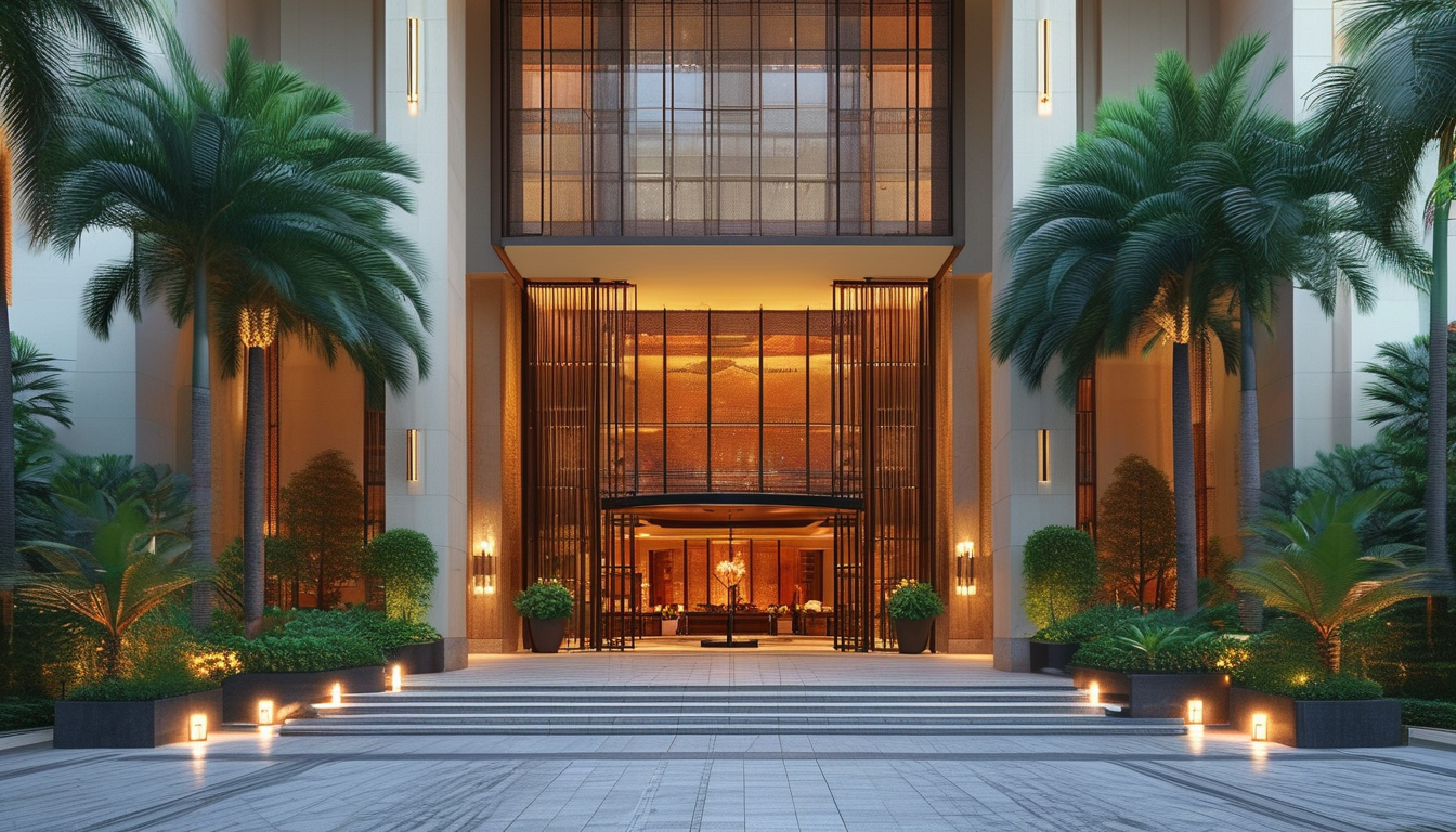 Oversized Entry Door For Hotels & Resorts
