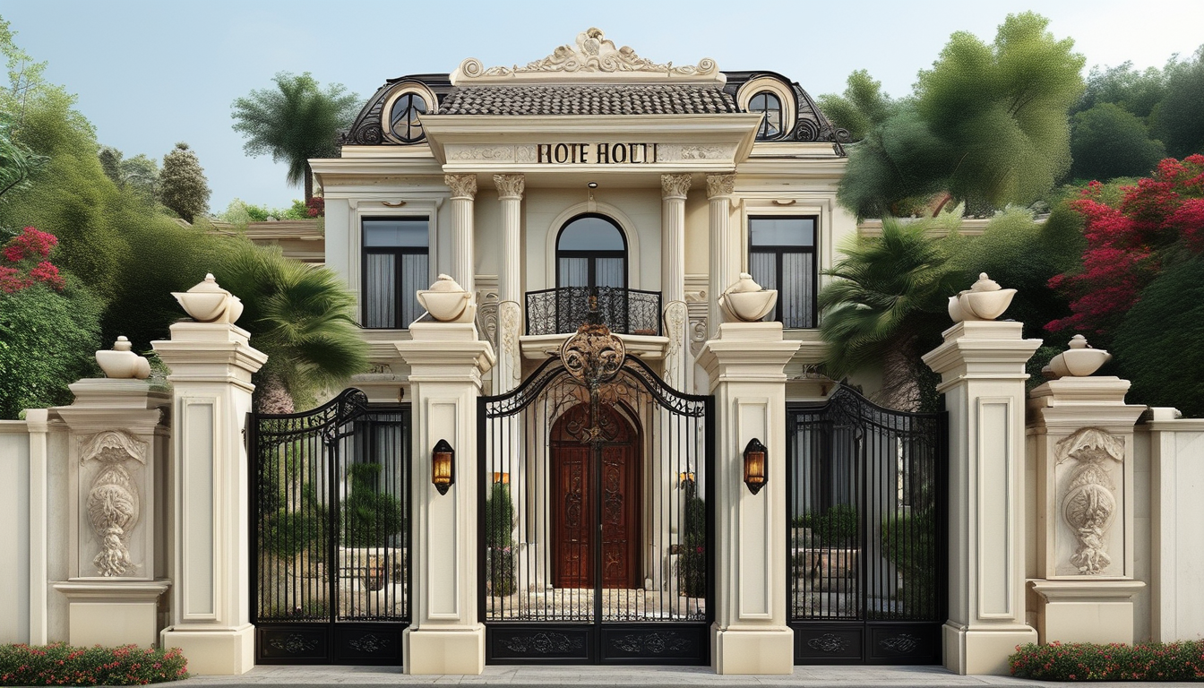 Luxury Villa Door For Boutique Hotels