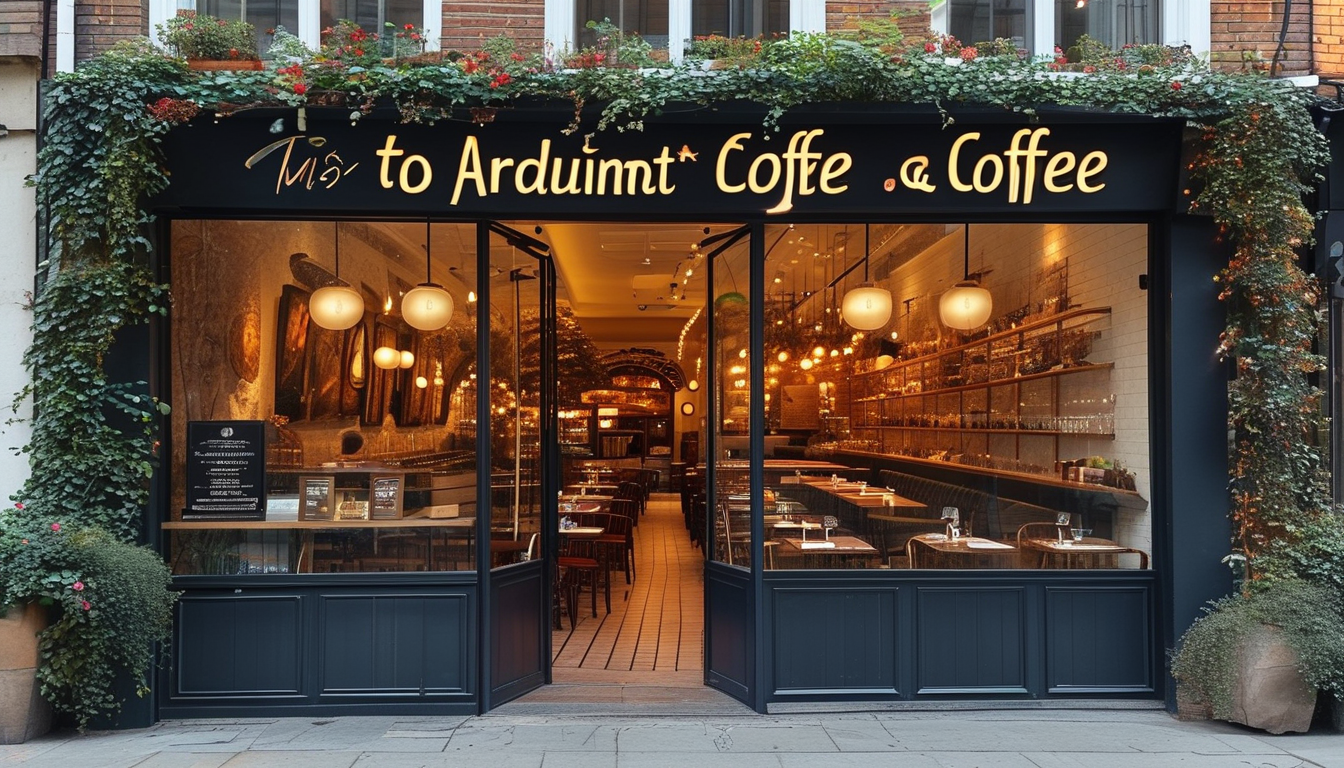 Aluminium Front Door For Restaurants & Cafes