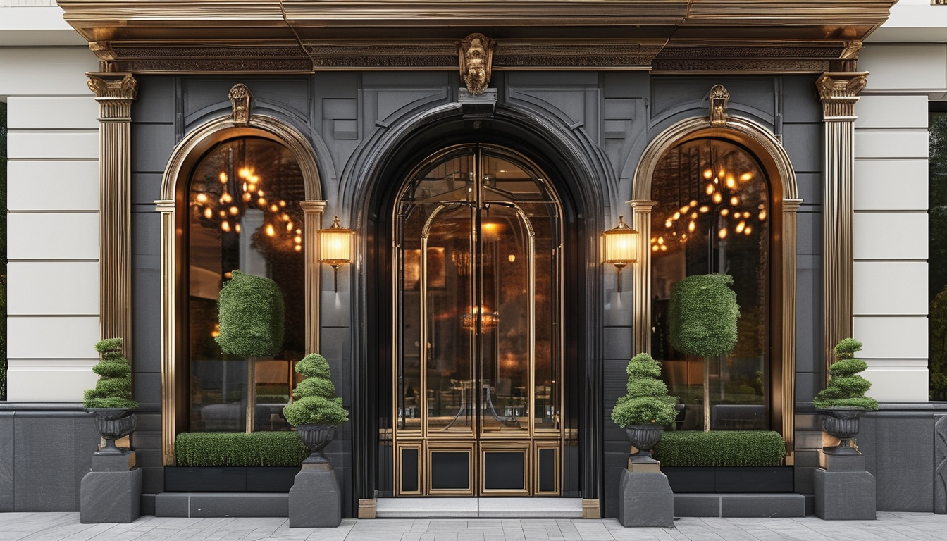 Luxury Villa Door For Restaurants & Cafes