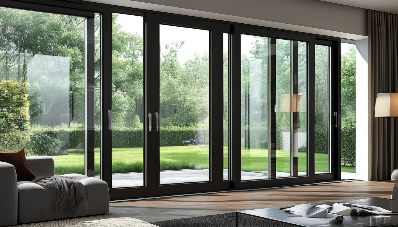 Thermal Break Aluminum Door For New Construction Projects