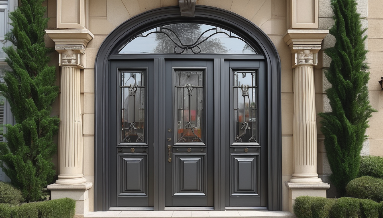 Aluminum Front Door For Door Retailers