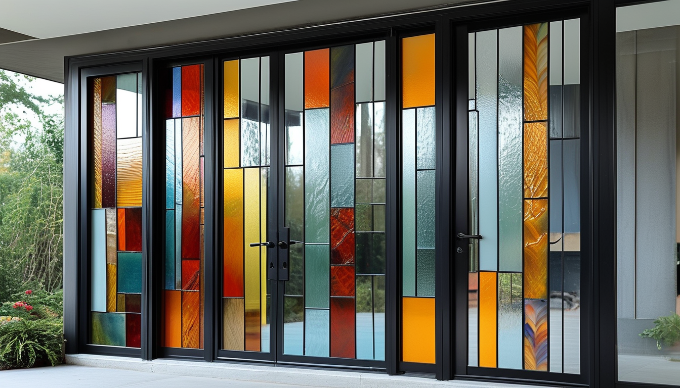 Modern Glass Front Door For Door Distributors