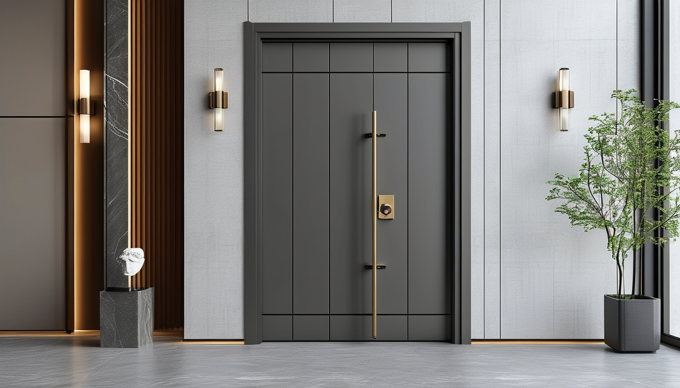 Aluminum Security Door For Architects & Designers