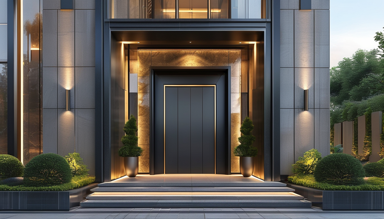 Modern Villa Entrance Door For Luxury Villas
