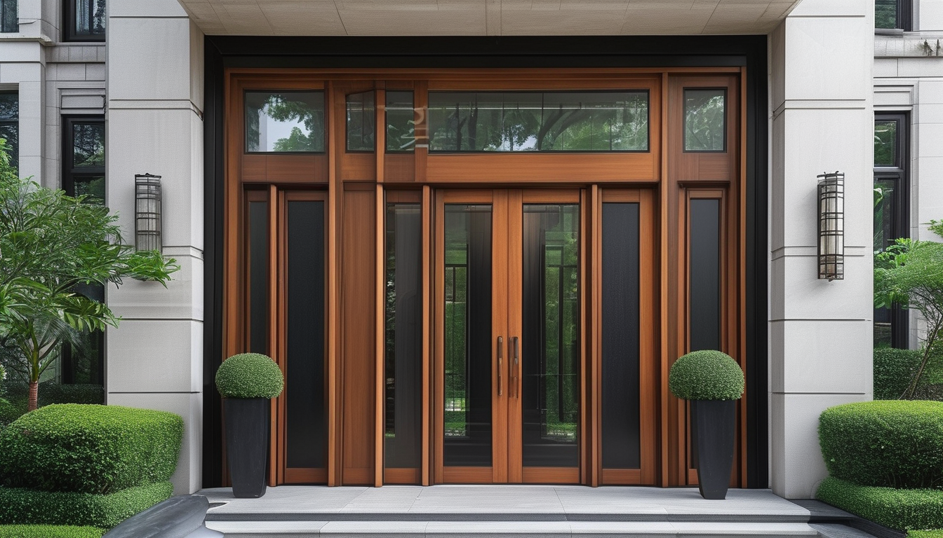 High Performance Aluminum Door For Custom Homes