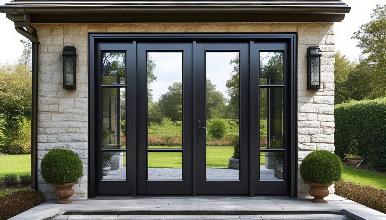 High Performance Aluminum Door For Farmhouses
