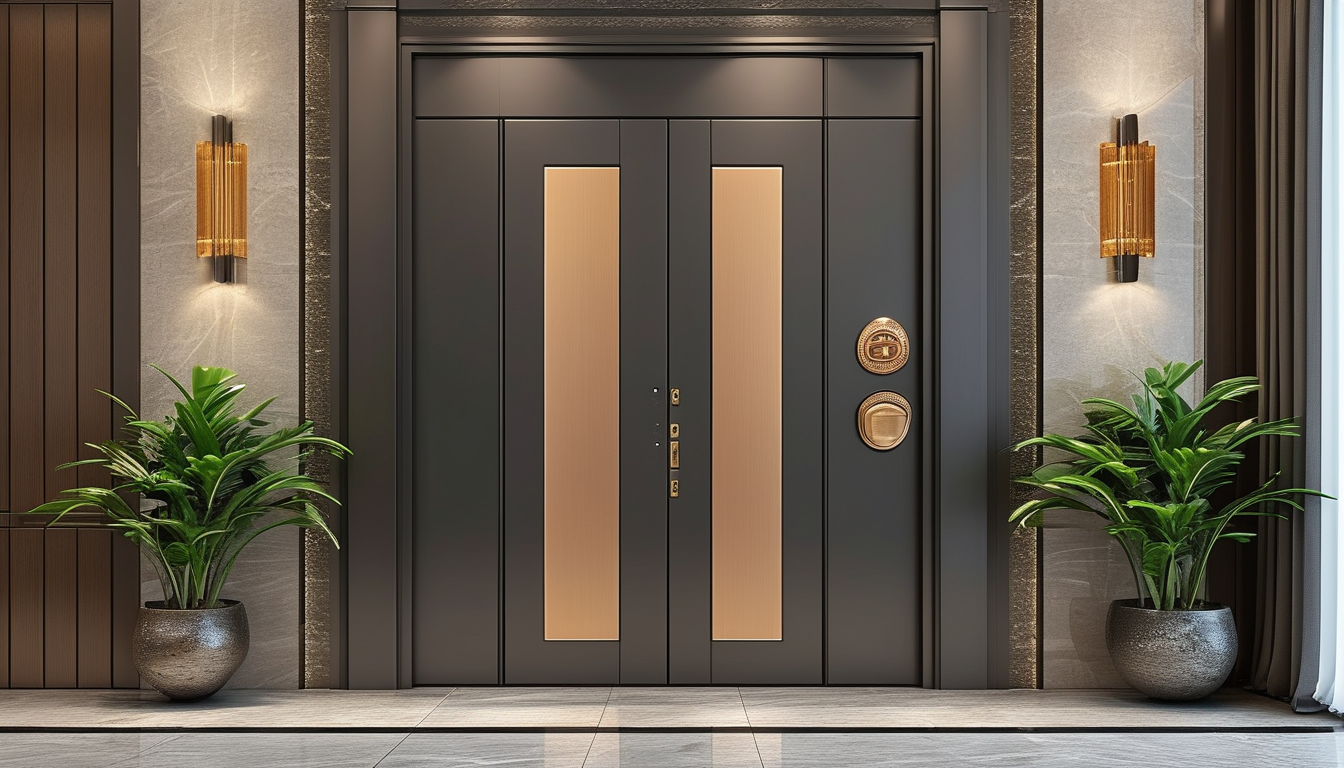 High Security Entry Door For Interior Design Projects