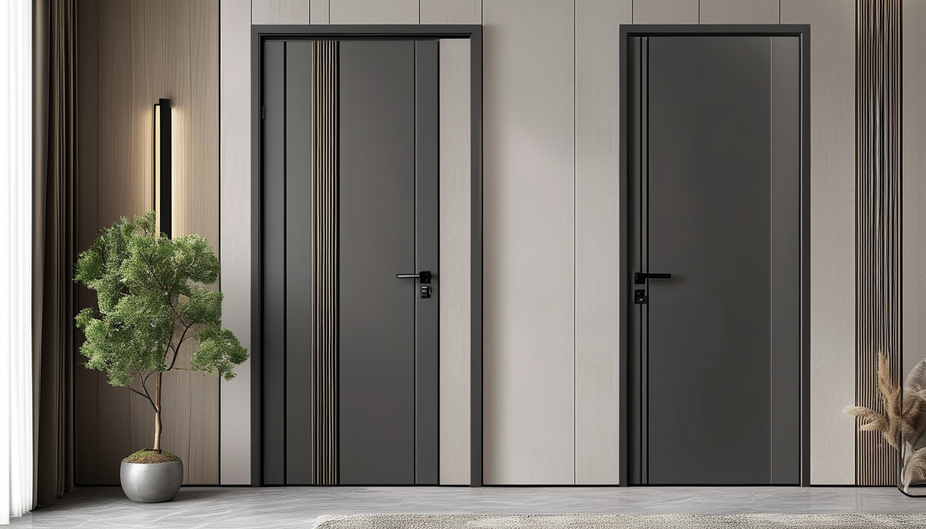 Aluminium Front Door For Interior Design Projects