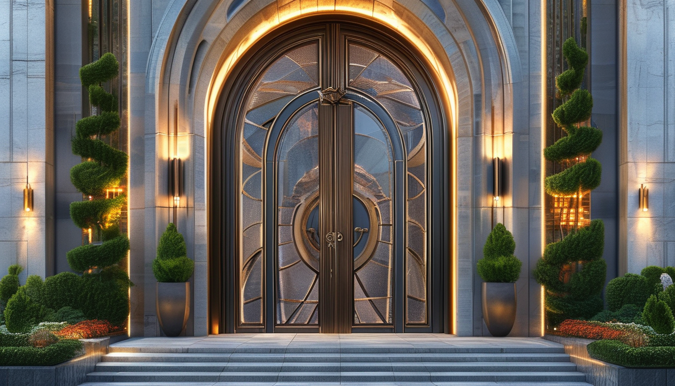 Large Entrance Door For New Construction Projects