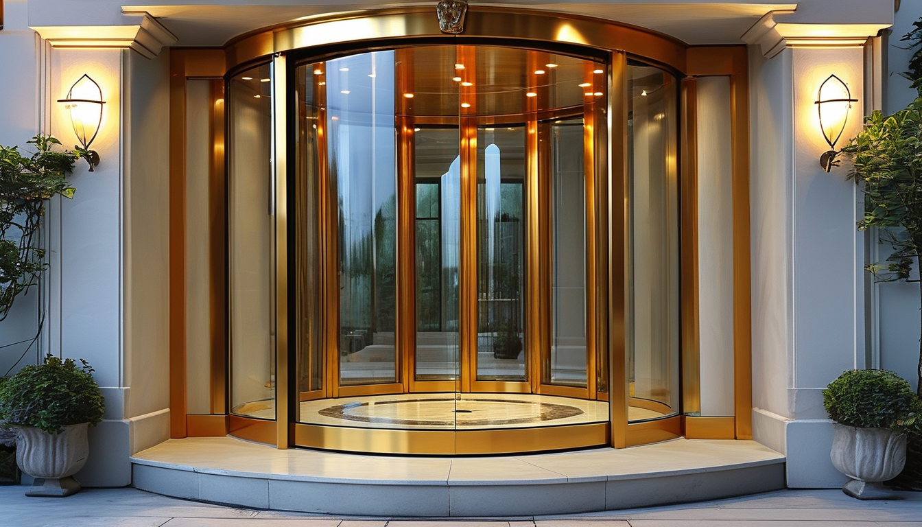 Luxury Pivot Door For Luxury Villas