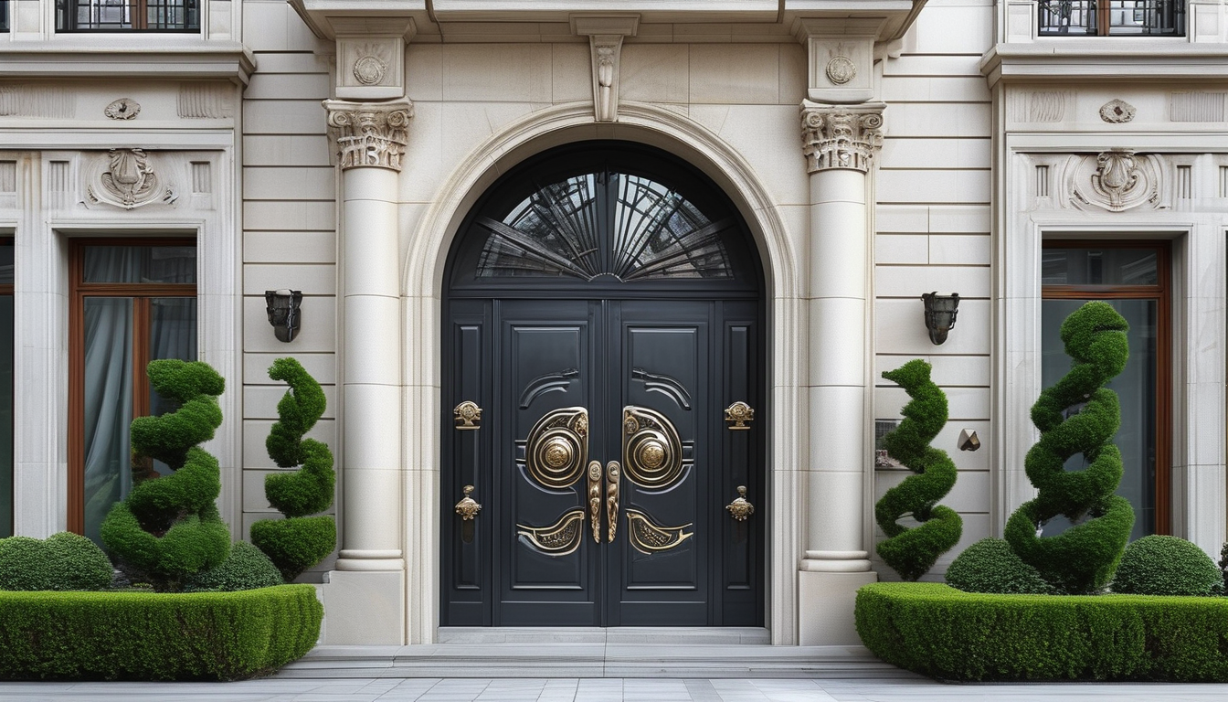Luxury Door For Residential Buildings