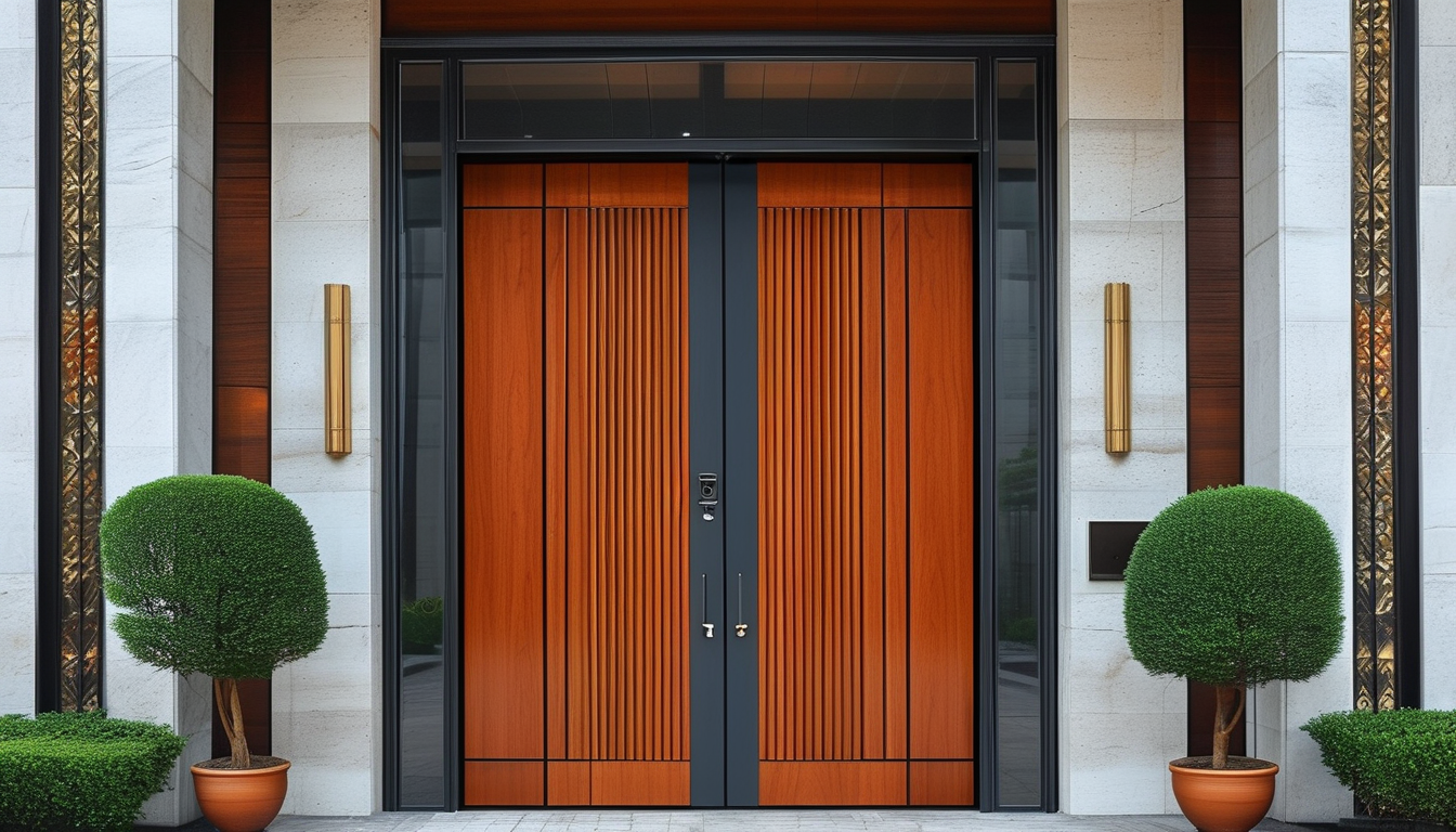 High Security Entry Door For Building Contractors