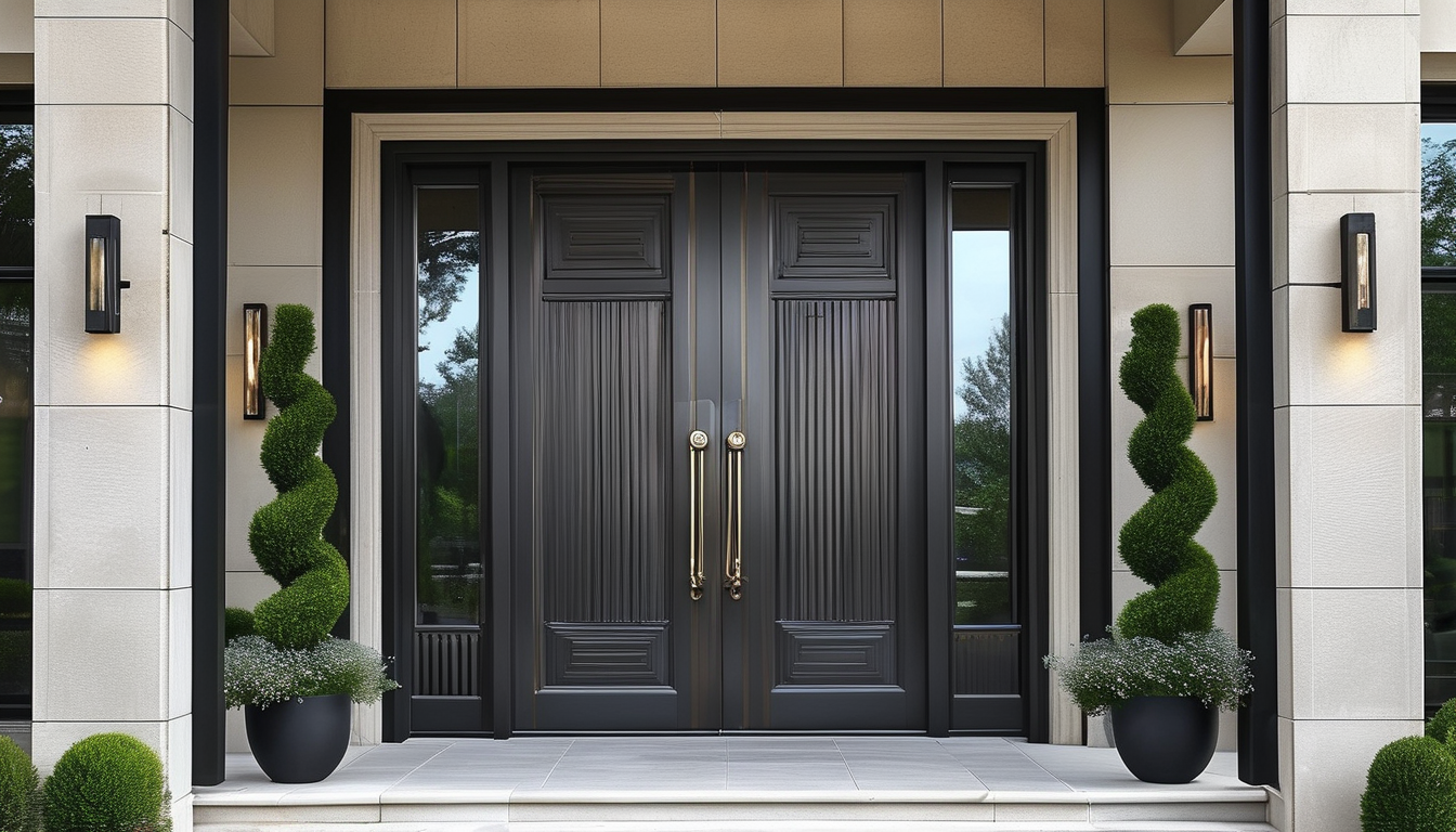 Aluminum Entry Door For Luxury Home Renovations