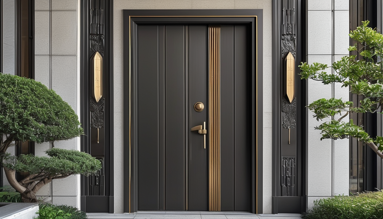 Aluminium Entry Door For High-End Homes