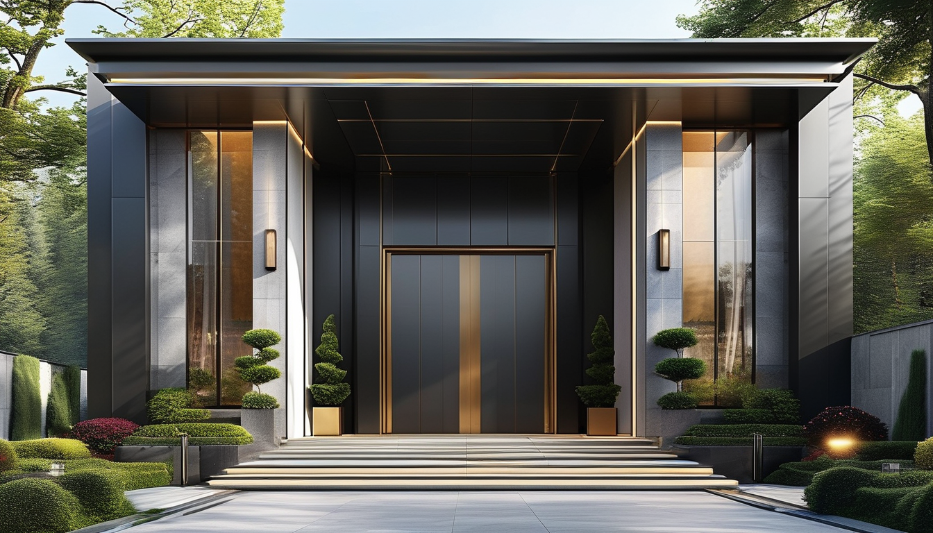 Modern Villa Entrance Door For Architects & Designers