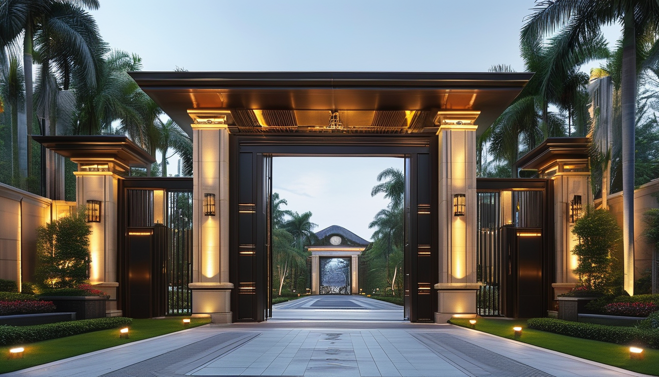 Large Entrance Door For Residential Development Projects