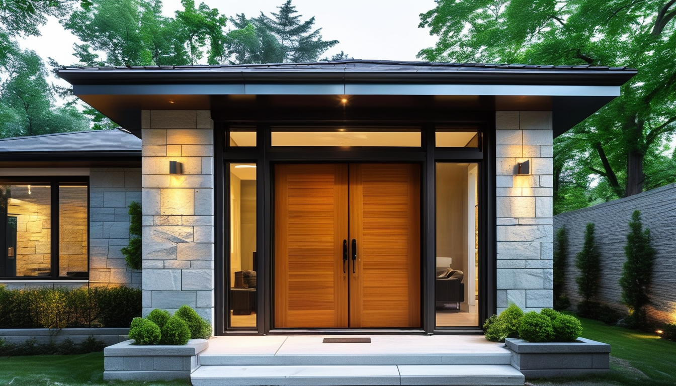 Energy Efficient Entry Door For Private Residences