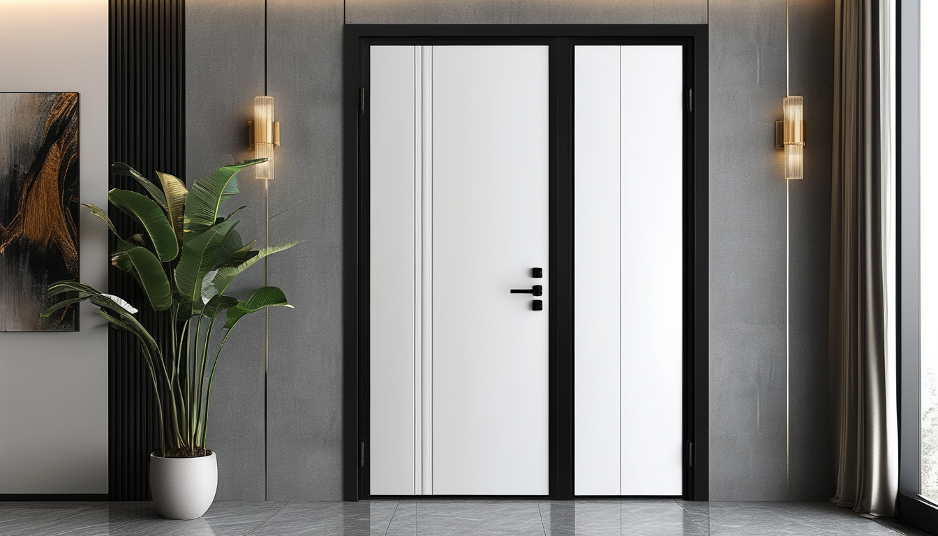 Waterproof Aluminum Door For Wholesale Projects