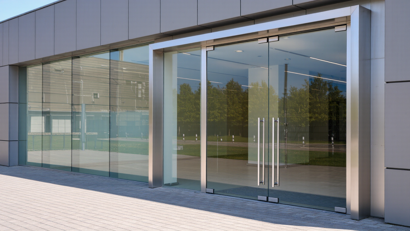 Glass Entry Door For Door Retailers