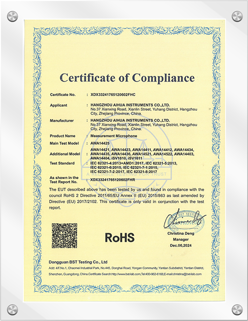 RoHS-Certificate-for-Measurement-Microphone