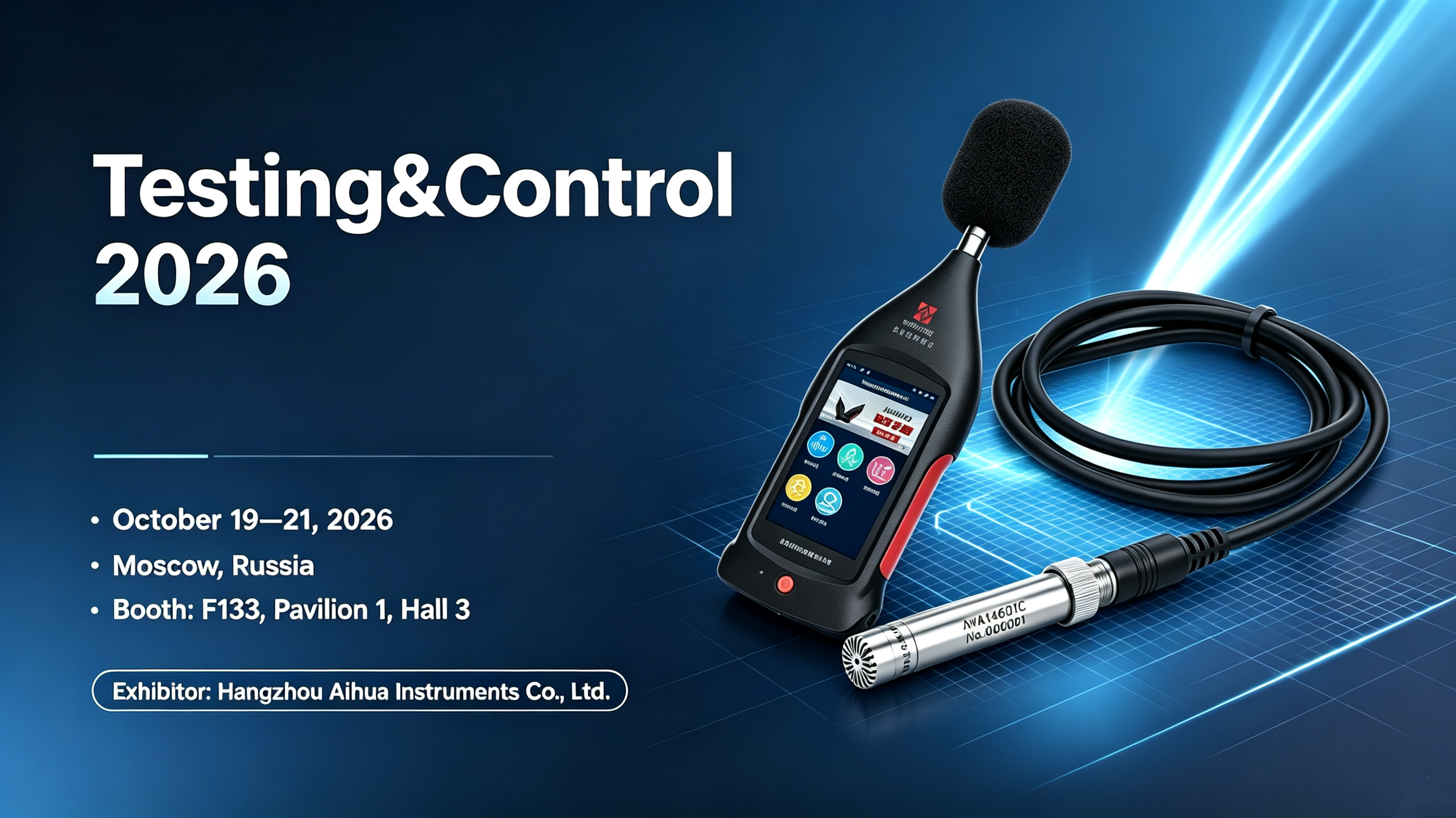 Aihua Instruments to Exhibit at Testing&Control 2026 in Moscow